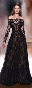 Black Wedding Dress Trend 2020
