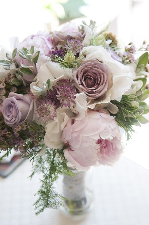 Pink Mauve Wedding Bouquet