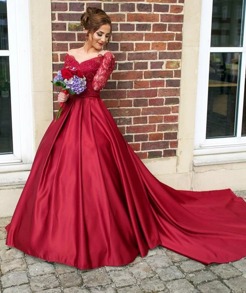 Red Wedding Dresses Styles