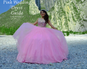 pink wedding dress guide