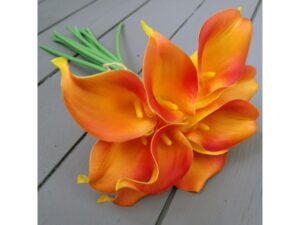 orange calla lilies - calla lilies colors
